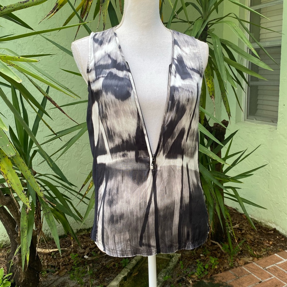 GO Silk Washable Silk Go Zippy Shirt - Picture 2 of 8